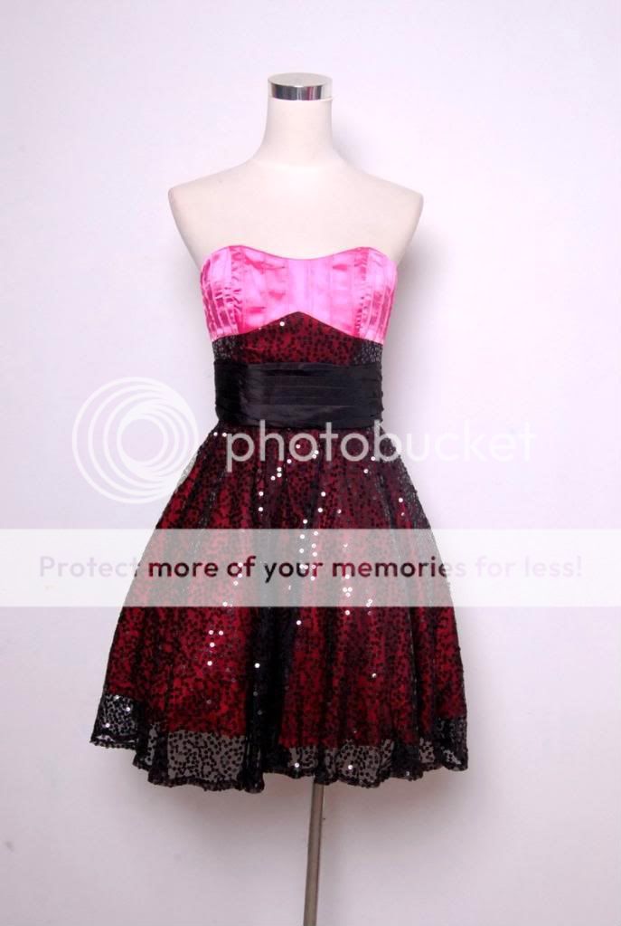 betsey johnson evening charmeuse & sequins dress size 8